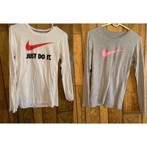 Nike long sleeve T-shirt bundle